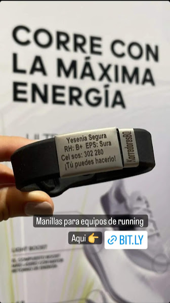 Manilla de identificación personal